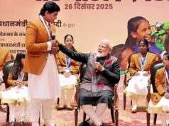 Vaibhav Sooryavanshi encontra o PM Narendra Modi após receber Pradhan Mantri Rashtriya Bal Puraskar | Notícias de críquete