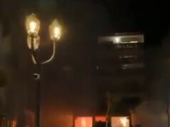 Gritos momentâneos soaram enquanto sobreviventes escapavam do inferno da boate da estação de esqui suíça