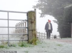 A Grã-Bretanha se prepara para a neve no congelamento assassino do Ártico: as temperaturas devem despencar no início do ano com avisos meteorológicos do Met Office e raros alertas de frio sobre saúde