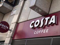 Costa vive a crise: as perdas da empresa de café duplicam à medida que se diz que os rivais oferecem “melhor experiência, ambiente, comida” e “menos corporativos”