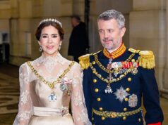 A Rainha Maria e o Rei Frederico da Dinamarca organizam seu jantar anual de Ano Novo ao lado de seu arrojado filho Christian – mas um membro da realeza estava notavelmente ausente