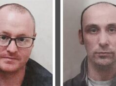 Assassino entre dois prisioneiros em fuga após escapar da prisão no dia de Ano Novo