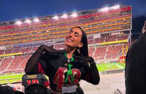 Cantora canadense que provocou fúria ao cantar o hino nacional da América em jogo da NFL finalmente fala