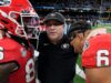 Kirby Smart lamenta tentativa de conversão de 4ª descida na derrota na Geórgia