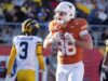 Jack Endries, tight end do Texas, entrará no draft da NFL