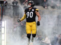TJ Watt, do Steelers, confiante no retorno de pulmão perfurado