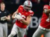 O tight end do estado de Ohio, Max Klare, opta por entrar no draft da NFL