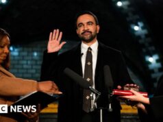 Zohran Mamdani foi empossado como o primeiro prefeito muçulmano da cidade de Nova York