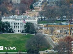 ‘Gowdy’ – votação suspensa no salão de baile de Trump na Casa Branca em meio a uma enxurrada de críticas