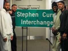 O Steph Curry Interchange perto de Davidson College homenageia a estrela dos Warriors