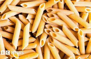 Os EUA reduziram as tarifas propostas sobre as importações de massas italianas