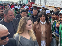 Angelina Jolie visita a passagem de Rafah, no Egito, que entrega ajuda a Gaza | Gaza