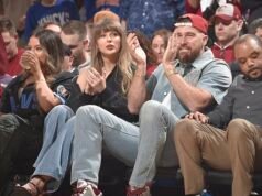 Travis Kelce e Taylor Swift foram para a cidade de Nova York para torcer pelos Cavaliers, cidade natal da estrela da NFL, em uma noite na quadra da NBA antes de seu casamento no verão.