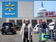 As ações do Walmart despencaram à medida que o aumento dos preços da gasolina atingiu os lucros e devastou as carteiras dos compradores