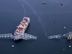 Os operadores de navios envolvidos no colapso da ponte de Baltimore foram acusados de má conduta