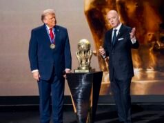 ‘Você realmente é o que esperamos de um líder’: Donald Trump elogiado pelo chefe da FIFA, Gianni Infantino, como os dois homens se tornaram inseparáveis