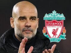 O Liverpool foi instruído a demitir Slott e nomear Guardiola para “conversações de emergência” com o Manchester City.