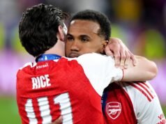 Arteta revela revelação surpreendente de Gabriel enquanto Rice envia mensagem para pênalti perdido