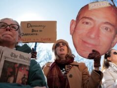 Bezos ainda elogia Trump, mas está se preparando para um futuro pós-Trump