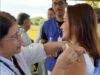 Prefeito de Campo Grande toma vacina contra gripe e recorre