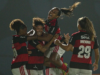 O gol de Cristiano na vitória do Flamengo sobre o Fluminense no Campeonato Brasileiro