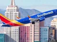 Southwest Airlines oferece voos internacionais de primeira classe, lounge e de longo curso