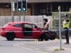Uma investigação de homicídio foi iniciada depois que o jogador de futebol morreu no hospital após ser atropelado por um carro no centro da cidade