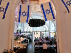 As tensões aumentam no Festival Eurovisão da Canção enquanto um café de Viena recebe apoiadores israelenses