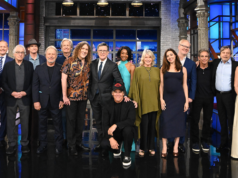 Stephen Colbert questionado por A-Listers na véspera do show final
