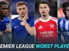Pior jogador de todos os clubes da Premier League nesta temporada: Baleba, Delap, Henderson
