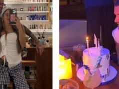 A comemoração íntima de aniversário organizada por Tini Stüsel para Rodrigo de Pol