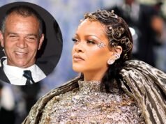Rihanna homenageou seu falecido pai Ronald Fenty 1 ano após sua morte