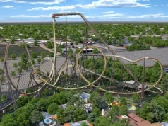 Six Flags Over Texas estreia montanha-russa que quebra seis recordes mundiais