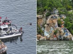 O estudante da Universidade da Geórgia Jayden Barreto morreu após pular de um penhasco no Lago Alabama para comemorar sua formatura