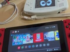 Alguém transformou o GBA em um controlador de Switch e ele usa o OG Link Cable como fio