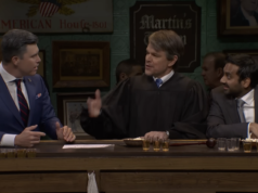 Pete Hegseth e Brett Kavanaugh bebem no ‘Saturday Night Live’ aberto a frio