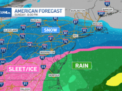 Por que é difícil prever o total da tempestade de neve em Nova York para esta tempestade – NBC New York