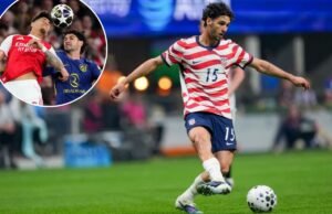 Johnny Cardoso, da USMNT, teve que se aposentar da Copa do Mundo devido a uma lesão grave