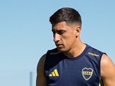 Preocupação no Boca: Miguel Merentiel se machucou e não jogará contra o U. Católica