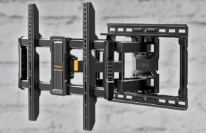 Economize mais de 50% no suporte de parede para TV Full Motion com certificação Perlegear UL, agora por menos de US $ 35