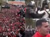Incidentes e transbordamento no Kempes: caos total na entrada dos torcedores do River