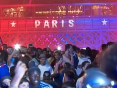 Centenas de detidos durante comemorações do PSG pelo título da Liga dos Campeões