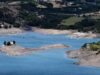 Seca europeia revela pedra faminta: fotos