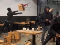 ‘Teen Takeover’ se transforma em briga violenta dentro da DC Chipotle