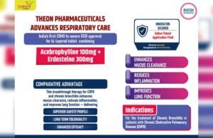 Theon Pharma lança plataforma bicamada de acetilteofilina-erdosteína para cuidados respiratórios, ETHealthworld