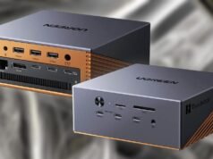 O UGREEN Maxidok é uma estação de acoplamento Thunderbolt 5 gigante, com 17 portas e suporte para monitor triplo