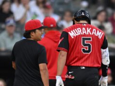 White Sox deve adicionar Munetaka Murakami à lista de lesionados