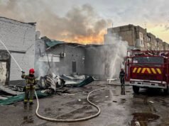 Rússia ataca Kiev com mísseis e drones, abalando o centro da cidade e ferindo 10 pessoas