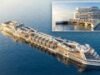 Plano para construir uma ‘cidade flutuante’ que possa transportar 80.000 pessoas nos melhores navios de cruzeiro do mundo