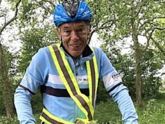 “Recebemos o número do Samu e dos bombeiros na largada”: Este ciclista de 70 anos percorre cerca de 10 mil km todos os anos, dia e noite